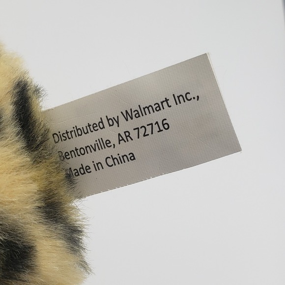 Leopard Cheeta Print Cat Kitty Plush 8" Walmart - Picture 4 of 5